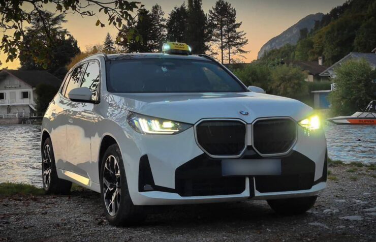 Taxi à Thônes de nuit